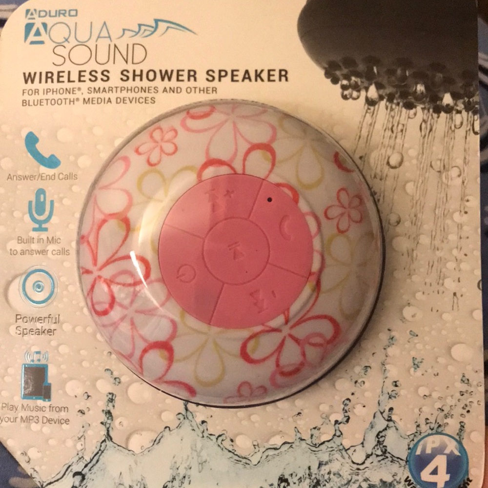 Aqua Sound Wireless Shower Speaker